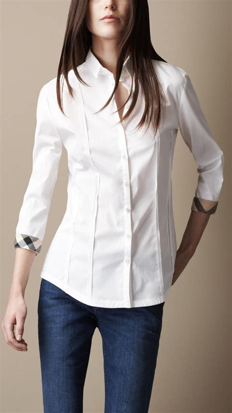 burberry shirt collared womens cuffed xs|burberry store online.